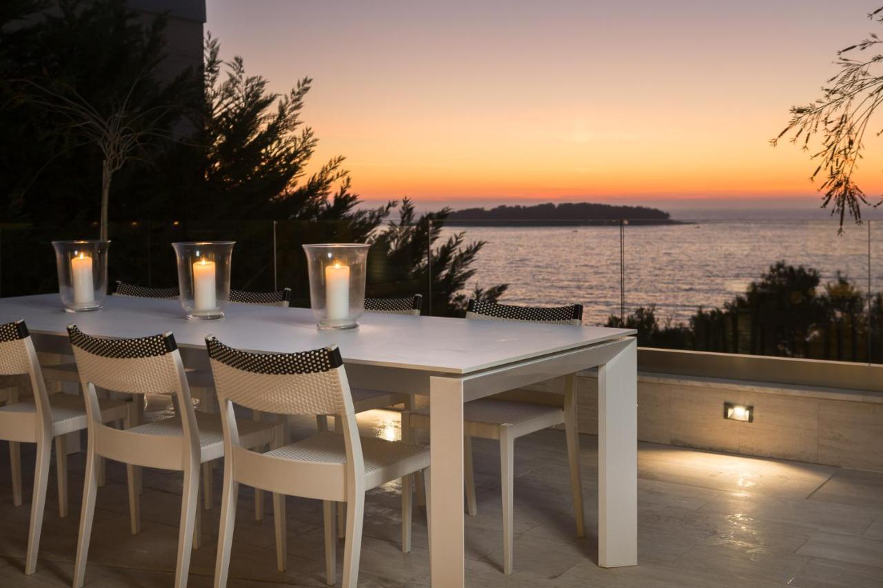 Luxury Seafront Villa Primosten Glamour With Private Pool, Sauna And Gym At The Beach In Primošten Exteriér fotografie